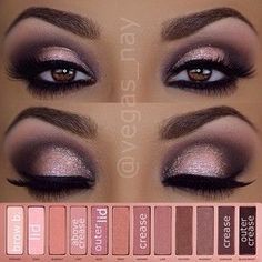 .@vegas_nay | Steps to Naked Palette 3 eyeshadows 1.) prime eyes and... | Webstagram - the best Instagram viewer Best Drugstore Eyeshadow, Drugstore Eyeshadow Palette, Drugstore Eyeshadow, Matte Make Up, Make Up Designs, Maquillage On Fleek, Smink Inspiration, Eye Makeup Steps