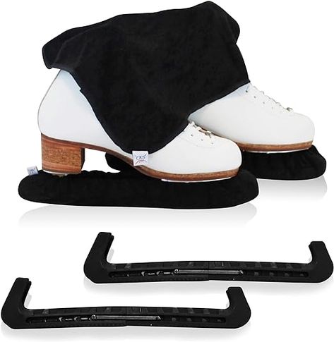 CRS Cross Skate Guards, Soakers & Towel Gift Set - Ice Skating Guards and Soft Skate Blade Covers for Figure Skating or Hockey Skate Guards, Dog Branding, Guard Dogs, Ice Hockey, Ice Skating, Daughter Love, Figure Skating, Towel Set, Skating