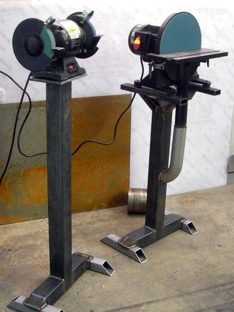 (5) Pinterest • The world’s catalog of ideas Fabrikasi Logam, Vasos Vintage, Grinder Stand, Welding Shop, Tool Stands, Bench Grinder, Fabrication Tools, Pedestal Stand, Metal Working Projects