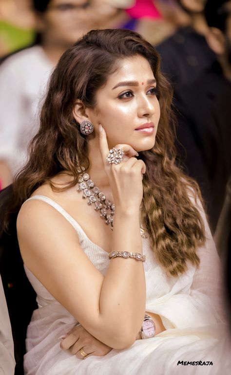 Nayanthara Photos, Inch By Inch, Actress Hairstyles, Actress Pics, Indian Actress Hot Pics, Celebrity Makeup, Beautiful Smile Women, For A Reason, Celebrity Hairstyles