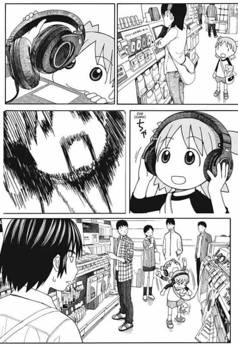 Yotsuba Manga, Funny Manga, Azumanga Daioh, Manga Panels, Manga Pages, Comic Panels, Funky Art, Cute Icons, Anime Memes