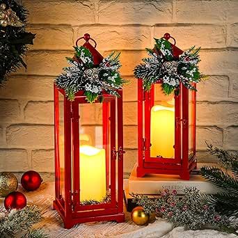 Porch Lanterns, Outdoor Candle Lanterns, Lanterns Outdoor, Metal Candle Lanterns, Christmas Candles Diy, Decorative Lanterns, Holiday Lanterns, Tea Light Lanterns, Fake Candles