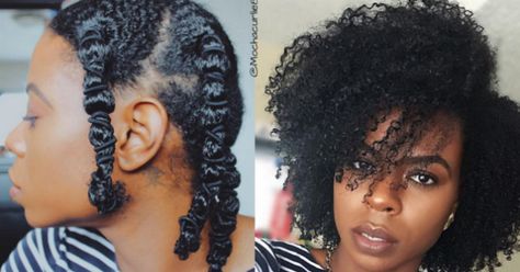 While generally a sign of healthy hair, shrinkage also sometimes leads to the formation of knots and tangles, causing excessive breakage. Banding Natural Hair, Wash And Go Natural Hair, Hair Shrinkage, Natural Hair Moisturizer, Natural Hair Transitioning, Curls For The Girls, Hair Care Growth, Beautiful Natural Hair, Pelo Afro