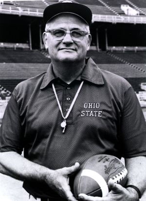 Coach Woody Hayes - ----previous pinner says---->"when I was growing up in Ohio, if I hadn't had two wonderful grandfathers, I would have adopted Woody as my grandfather.  He taught me, and everyone else around him, to "Pay Forward."  You rarely heard him speak of his faith, but Fellowship of Christian Athletes thrived on his teams." Woody Hayes, Brutus Buckeye, Newark Ohio, Christian Athletes, Ohio Stadium, Ohio Buckeyes, Osu Football, Buckeye Nation, Ohio State Buckeyes Football