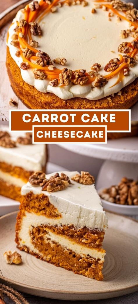 Gluten Free Carrot Cake Cheesecake, Best Carrot Cake Cheesecake Recipe, Carrot Cake Desserts Easy, Jack Stack Carrot Cake Recipe, Cheesecake Carrot Cake Recipe, Carrot Cake Cheesecake Recipe Easy, Carrot Cake Cheesecake Bites, Best Ever Carrot Cake Recipe, Carrot Cake Jelly