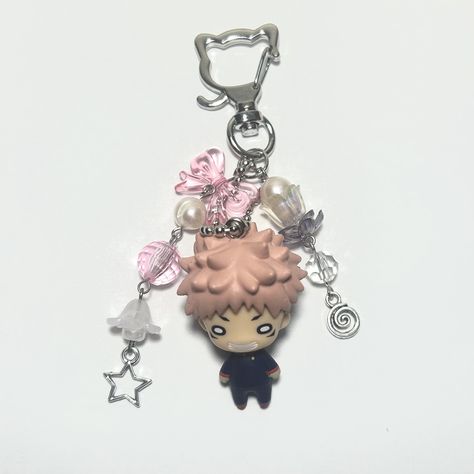 Gojo Keychain, Keychains Aesthetic, Jujutsu Kaisen Gojo Satoru, Yuuji Itadori, Maki Zenin, A Silent Voice, Gojo Satoru, Cute Keychain, Cute Little Things