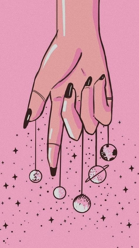 Girly Witchy Aesthetic, Traditional Tattoo Iphone Wallpaper, Pink Witch Aesthetic, Pink Goth Aesthetic, Mystic Wallpaper, Wallpapers Rosa, 15 Aesthetic, Dope Wallpaper Iphone, Witch Wallpaper