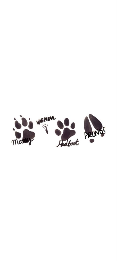 Marauders Footprints, Animal Footprints, Vet Med, All The Young Dudes, Loki Laufeyson, The Marauders, Print Tattoos, Paw Print Tattoo, Loki