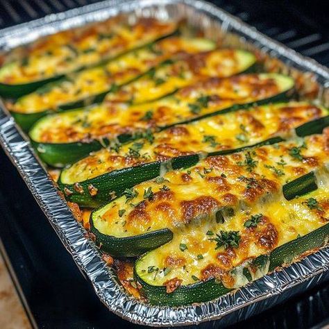 keto recipes for beginners | Keto Cheesy Garlic Zucchini Steaks"Oh my this was so delicious | Facebook Keto Sides For Steak, Zucchini Steaks, Vanilla Protein Pancakes, Garlic Zucchini, Keto Side Dish, Keto Lunches, Free Keto Meal Plan, Keto Side, Low Carb Easy