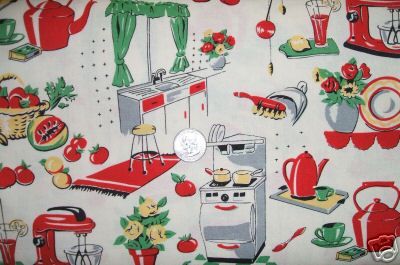 Kitchen Cream, Fun Fabrics, Michael Miller Fabric, Retro Fabric, Light Switch Plate Cover, Switch Plate Covers, Michael Miller, Retro Home, Light Switch Covers