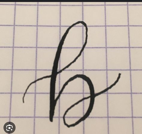 Cursive Lowercase B, Calligraphy B, Cursive B, B Calligraphy, Signature Ideas, Lowercase A, Rectangle Glass, Tatting, Calligraphy