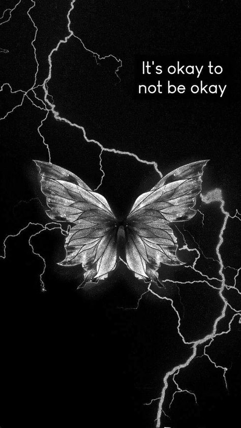 Black Butterflies Aesthetic, Pretty Wallpapers Tumblr, Butterfly Wallpaper Backgrounds, Cute Black Wallpaper, Tapeta Galaxie, Wallpaper Doodle, Simple Phone Wallpapers, Photographie Inspo, Dark Phone Wallpapers