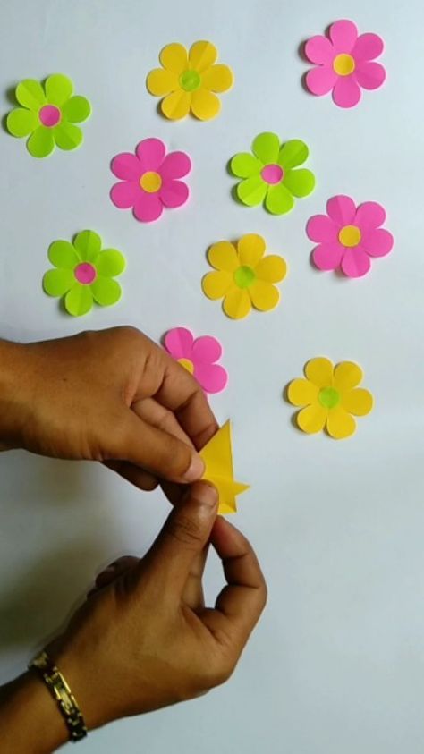 Craft Shiba | Easy Paper Flower Making Ideas #reels #insta #creative #diy #craft #viral | Instagram Flower Making Ideas, Diy Diwali Decorations, Diwali Diy, Daycare Activities, How To Make Paper Flowers, Diwali Decorations, Flower Making, Diwali, Making Ideas