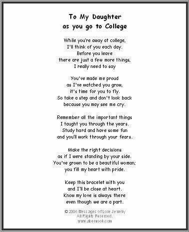 College Daughter, Graduation Poems, Grad Quotes, Trunk Party, College Quotes, Daughter's Birthday, College Ideas, Off To College, High School Graduation Party