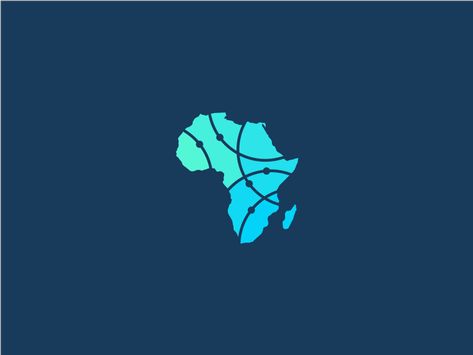 Africa Logo, African Logo, Map Logo, Designer Logos, Music Logo Design, African Map, Music Logo, Minimal Logo, Logo Design Inspiration