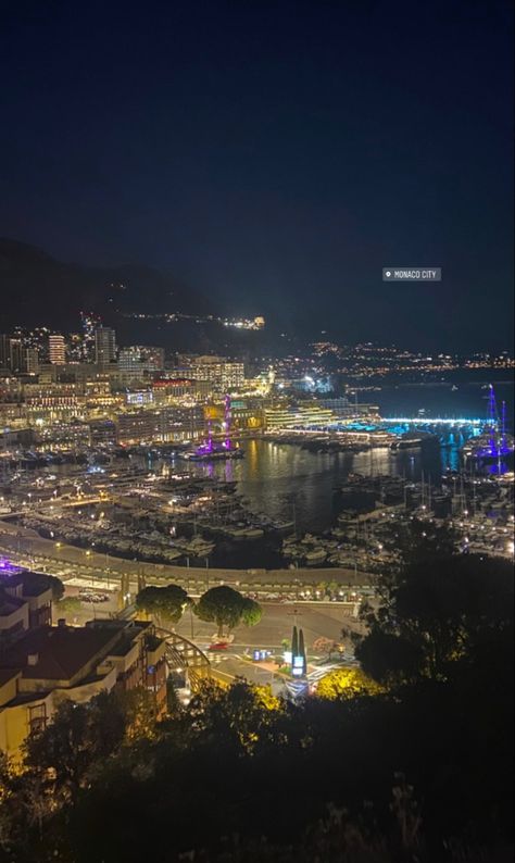 Monte Carlo At Night, Monaco City Aesthetic, Monte Carlo Monaco Aesthetic, Monaco Astethic, Monaco Night Aesthetic, Monaco Night Life, Monaco Skyline, Monte Carlo Wallpaper, Monaco F1 Track