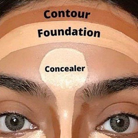 makeups on Instagram: "Makeup tutorial 😍" Defined Face, Makeup Tips Eyeshadow, Anti Aging Face Mask, Face Contouring Makeup, Nose Makeup, Makeup Order, Face Foundation, Rosette Cake, Waterproof Concealer