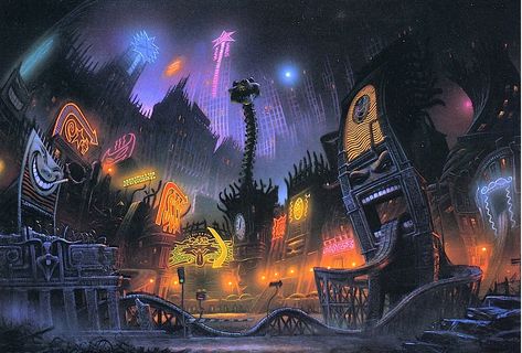 Holli Would, Cool World, Ralph Bakshi, 2k Wallpaper, Comic Poster, Magical Art, Weird Dreams, Futuristic City, Fantasy Art Landscapes