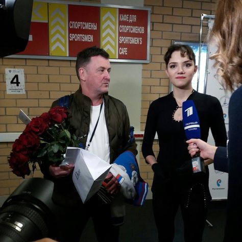 EVGENIA MEDVEDEVA — Brian Orser: Medvedeva’s plan is to skate, skate,... Brian Orser, Evgenia Medvedeva, Group Pictures, Figure Skating, How To Plan, Fictional Characters