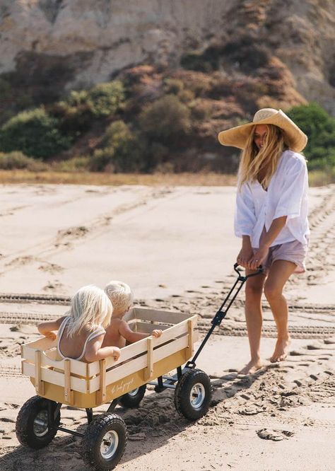 Heavy Duty Wagon, Beach Wagon, The Beach People, Beach People, Beach Cart, Family Diy, Beach Diy, Travel Towel, Beach Umbrella