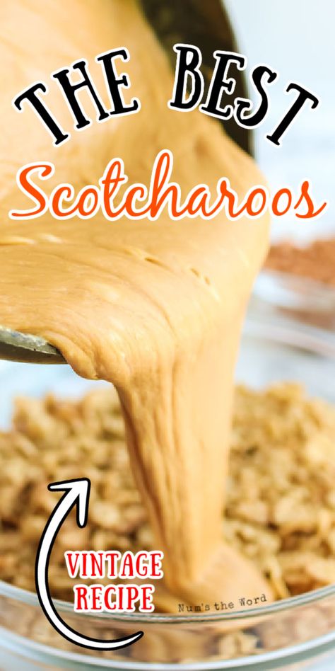 The Best Scotcharoos Recipe, Scotcharoo Chex Cookies, Scotcheroos Recipe Special K Bars, Scotch A Roos Bars, Butterscotch Morsels Recipes, Desserts That Do Not Need Refrigeration, Recipes With Butterscotch Morsels, Best Scotcheroos Recipe, Scotcharoos Recipe Best