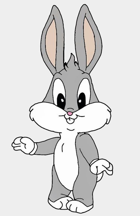 Bunny Cartoon Characters, Bugs Bunny Painting, Baddie Cartoon Aesthetic Pfp, Bugs Bunny Drawing, Baby Bugs Bunny, Winnie The Pooh Drawing, Easy Disney Drawings, Disney Character Drawing, Cartoon Drawings Disney