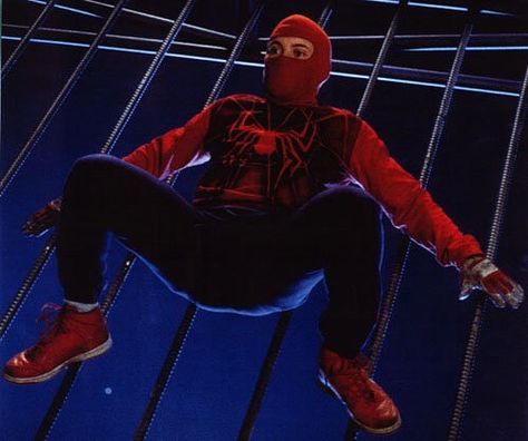 “That’s a cute outfit. Did your husband give it to you?” -The Human Spider  #spiderman #spidermantrilogy #samraimi The Human Spider, Spider Human, Spider Spiderman, Spider Man Trilogy, Spiderman 1, Spider Costume, Spiderman Suits, Spiderman Theme, Spiderman Art Sketch