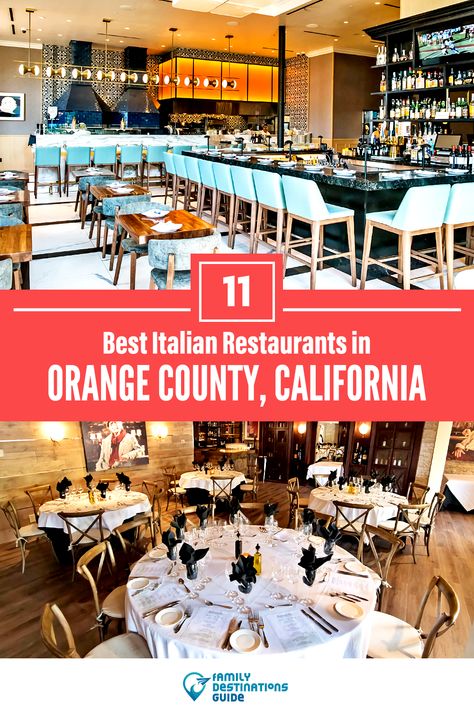 Want to see the top Italian restaurants in Orange County, CA? We’re FamilyDestinationsGuide, and we�’re here to help: From trendy eateries to impressive restaurants, discover the BEST Italian restaurants in Orange County - so you get memories that last a lifetime! #orangecounty #orangecountyrestaurants #italianrestaurants #placestoeatorangecounty Tuscan Plates, Orange County Restaurants, Italian Plates, Best Italian Restaurants, Brunch Places, Fancy Restaurants, Italian Restaurants, Waterfront Restaurant, Family Destinations