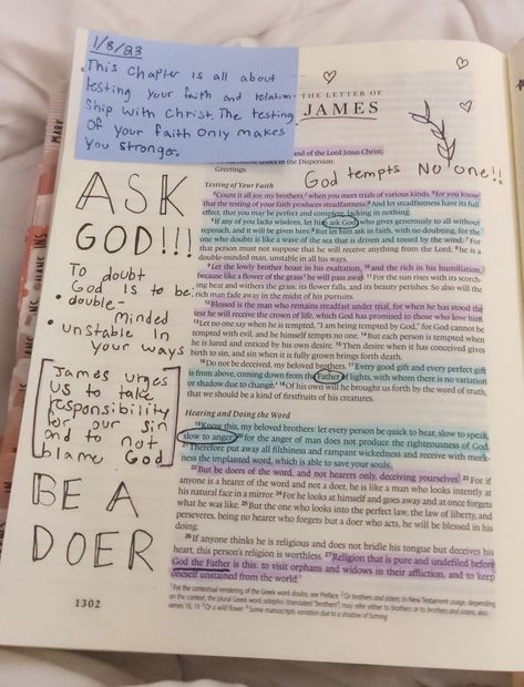 James Chapter 1 Bible Study Notes, James Chapter 1 Bible Study, James 1 Bible Journaling, Bible Annotations Key, James Bible Journaling, James Chapter 1, Bible Study James, Bible Study Materials, Book Of James