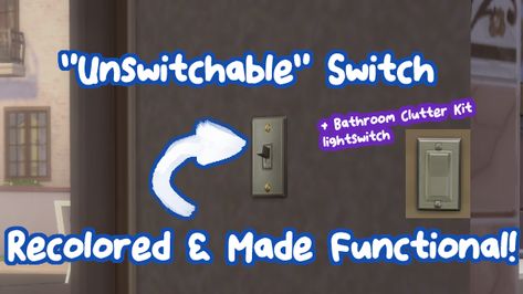 The Sims4, Sims Mods, The Sims 4, Gamer Girl, Light Switch, The Sims, Sims 4, Turn Ons