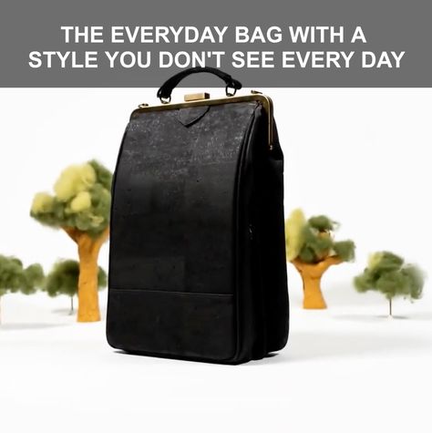 Laflore Paris - Classy, Modern And Vegan 3-Way Bags & Accessories By Laflore Paris. Laflore Paris, Perfect Bag, Everyday Bag, Bags Accessories, Cork, Bag Accessories, Laptop, Paris, Handbags