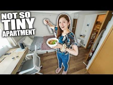 Inside a NORMAL Tokyo Apartment - [Not So TINY!] - YouTube Tokyo Apartment, Tiny Apartments, Tiny Apartment, Tokyo, Apartment, Japan