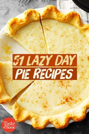 Lazy Cake Cookies, Fancy Desserter, Lazy Cake, Pie Day, Best Pie, Homemade Apple Pies, Pie Crust Recipes, Perfect Pies, Sweet Pie