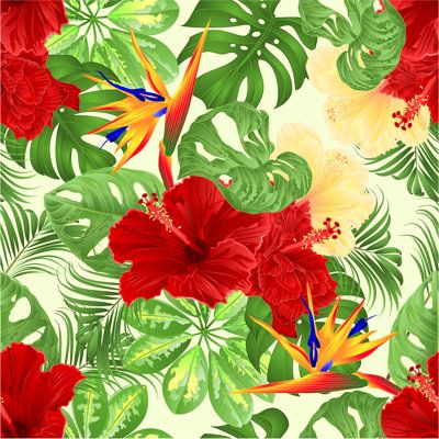 Tropical art print