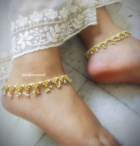 These classic South Indian style anklets are a wardrobe must have for those traditional function days . Indian Anklets, Anklets Indian, South Indian Style, Anklet Designs, Follow Us On Instagram, Silver Anklets, Indian Style, Walk On, Indian Fashion