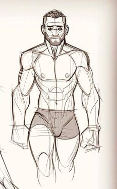 Kyle Petchock Art, Drawing Proportions, Drawing Anime Bodies, Male Anatomy, Cartoon Body, Comic Book Drawing, Perspective Drawing Lessons, Anatomy Sketches, Happy Cartoon