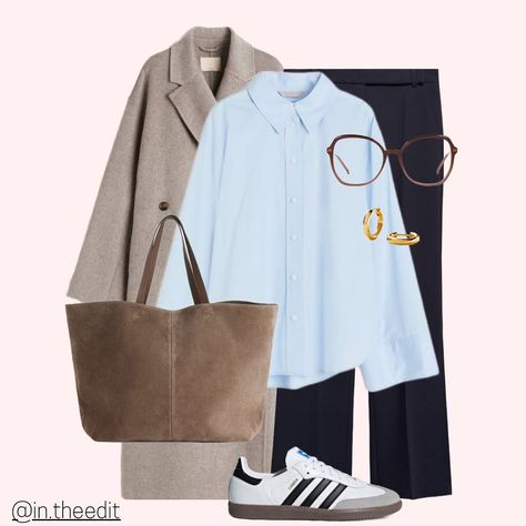 Outfit Minimal, Shade Of Blue, Virtual Stylist, Cuff Detail, Minimal Style, Wide Cuff, Everyday Outfit, The Shade, Basic Outfits