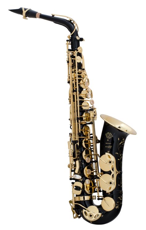 Selmer-Paris Model 62JBL Alto Saxophone, Black Lacquer | http://www.chucklevins.com/products/selmer-paris-model62jbl-professional-alto-saxophone-black-lacquer.html?gclid=CM3T0rfK0cgCFQUHaQodt_4IaA | http://www.chucklevins.com/products/selmer-paris-model-52jgp-professional-alto-saxophone-gold-plated.html?gclid=CNzylejK0cgCFQOUaQodzVgA3g Black Saxophone, Paris Model, Saxophones, Black Lacquer, Combat Boots, Paris, Boots, Music, Gold