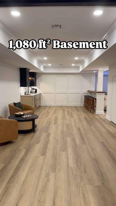 Finished Basements NJ ™ | Not simply a basement, but a cohesive extension of the home! 🏠 • • #basementdesign #hiddendoor #interiordesign #finishedbasement | Instagram Basement Access Panel, Stairs To Basement Ideas, Small Basement Remodel Low Ceilings, Narrow Basement Layout, Semi Finished Basement Ideas, Ikea Basement, Basement Master Suite, Basement Design Layout, Narrow Basement