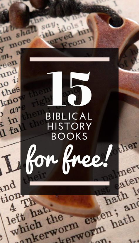 Biblical History books? You've found what you've been looking for! Today we present to you more than 15 books about Biblical History that you can read absolutely free. You can read them online or download them in PDF format. #infobooks #freebooks #pdfbooks #downloadbooks #BiblicalHistorybooks #BiblicalHistory Kingdom Crafts, Biblical Books, Theology Books, Study Topics, Biblical History, Read For Free, History Articles, Biblical Worldview, Books For Free