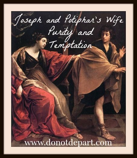 Joseph and Potiphar's Wife - Purity and Temptation at www.donotdepart.com Joseph And Potiphar, Joseph And Potiphar's Wife, Potiphar's Wife, Wife Poems, Classic Memes, Classical Art Memes, King Solomon, Christian Woman, Women's Ministry