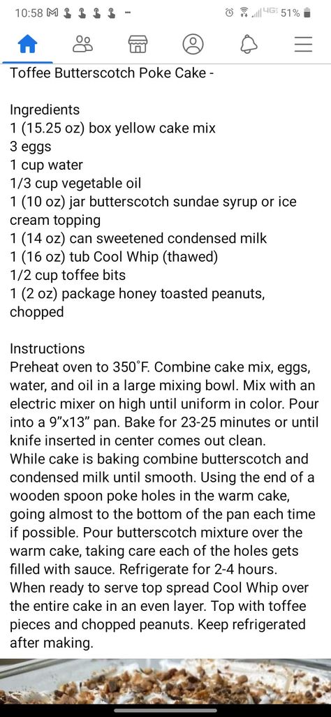 Butterscotch Poke Cake, Butterscotch Toffee Poke Cake, Toffee Butterscotch Poke Cake, Toffe Butterscotch Poke Cake, Toffee Butterscotch Poke Cake Recipe, Chocolate Toffee Poke Cake, 12 Tomatoes Toffee Butterscotch Poke Cake, Butter Pecan Poke Cake 12 Tomatoes, Toffee Butterscotch Poke Cake 12 Tomatoes