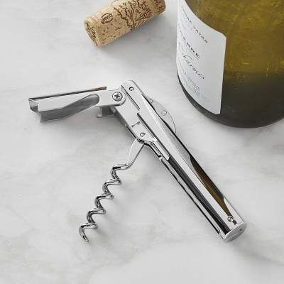 All-Clad Stainless Steel Waiters Corkscrew Wine Opener Wine Key, Make Your Own Wine, Clad Home, Wine Corkscrew, Wine Aerator, Beer Opener, Stainless Steel Cleaning, Wine Opener, Kitchen Tool