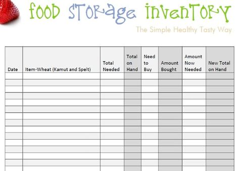 Pantry Inventory Templates | 7+ Free Xlsx, Docs & PDF | Preppers List, Food Inventory, Inventory Printable, Storage Tables, Preppers Pantry, Pantry Inventory, Concession Stand, Spreadsheet Template, Kitchen Food Storage