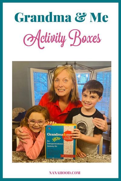 Grandma and Me activity boxes are the perfect kits for you and your grandchildren from ages 4-7. My grands and I had so much fun with a Grandma and Me in the Kitchen kit.It's perfect for spending time together, using them as teaching opportunities, and creating lasting memories. Find out what our kit had and how you can get yours! #sponsoredpost #cooking #subsctiptionbox #learning #education Presents For Grandma, Top Christmas Gifts, Activity Box, Kitchen Kit, Conversation Cards, Gloomy Day, Indoor Fun, Activity Kits, Presents For Mom