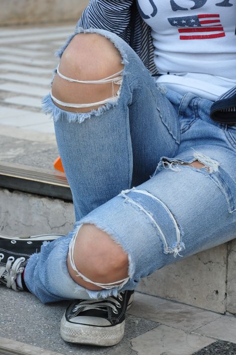 tattered pants :) Tattered Pants, Ripped Jean, Pants, Trousers