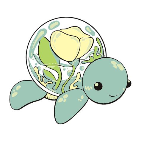 Turtle Pfp Aesthetic, Cute Drawings Turtle, Tortuga Aesthetic, Turtle Procreate, Tortugas Aesthetic, Macbook Folder Icons Aesthetic, Folder Icon Aesthetic, Cute Turtle Art, Aesthetic Turtle