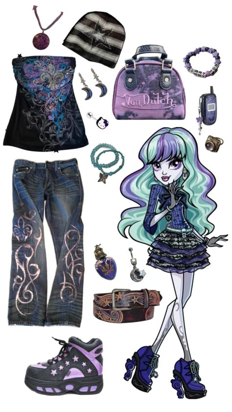 Rock Band Costumes, Monster High Halloween, Monster High Costume, Monster High Clothes, Eighteenth Birthday, Moster High, Monster High Characters, Girls Rock, Kpop Outfits