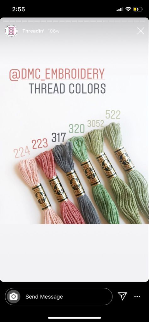 Dmc Color Combinations Embroidery Thread, Embroidery Thread Palette, Dmc Floss Color Combinations, Embroidery Floss Color Combos, Dmc Thread Color Palettes, Dmc Color Combos, Dmc Embroidery Floss Color Palettes, Dmc Color Palette, Stitch Palettes