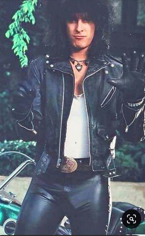 Motley Crue Inspired Haircut, The Dirt Motley Crue, Nikki Sixx Tommy Lee, 80s Rockstar, Nikki Baby, 80s Rockstars, Lee Jacket, Switchblade Knife, Punk Glam